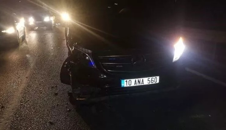 AK Partili İl Başkanı Trafik Kazası Geçirdi!