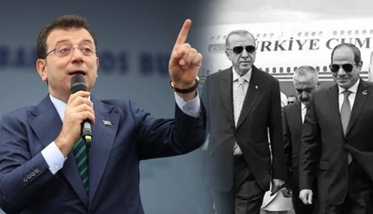 İmamoğlu'ndan Erdoğan'a 'Sisi' Göndermesi!