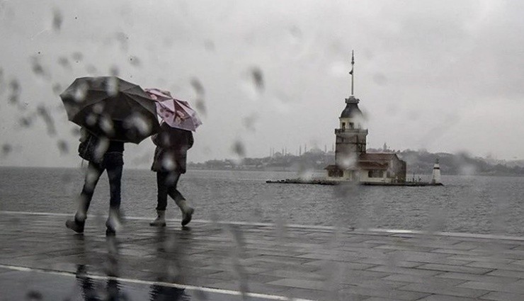 İstanbul İçin Gök Gürültülü Sağanak Uyarısı!