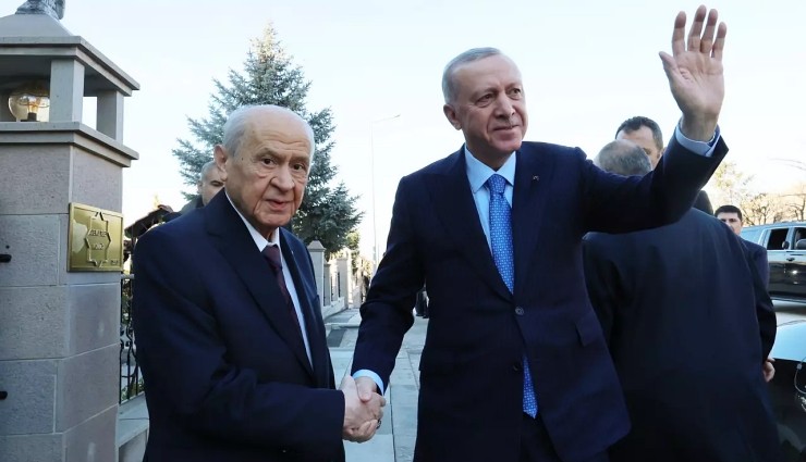 Cumhurbaşkanı Erdoğan, Devlet Bahçeli ile Görüştü!