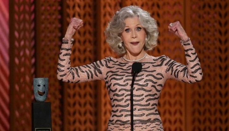 Jane Fonda'dan Trump'a Gönderme!