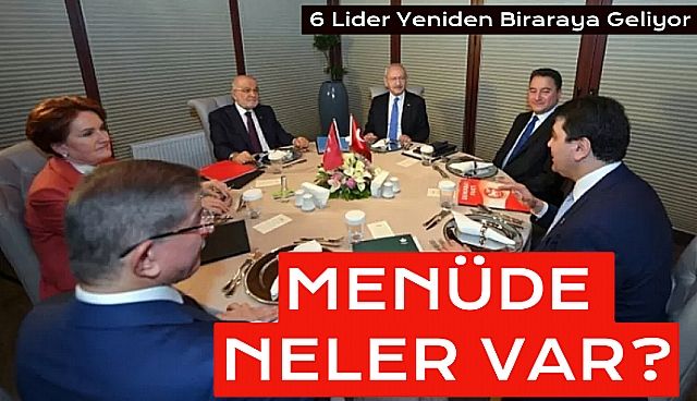 Altı Lider Babacan'ın Ev Sahipliğinde İkinci Kez Buluşacak