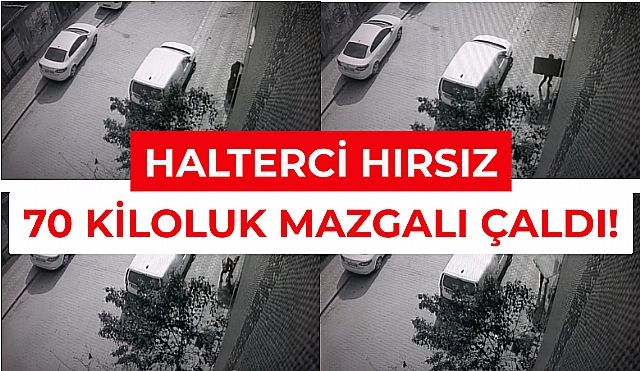 Demir Kapak Hırsızı Halterci Çıktı!