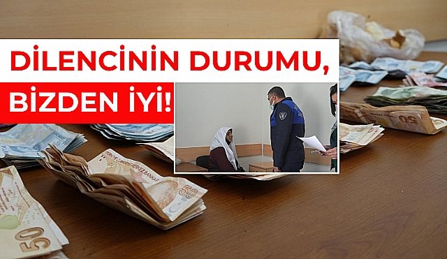 Dilencinin Üzerinden 26 Bin Lira Çıktı!