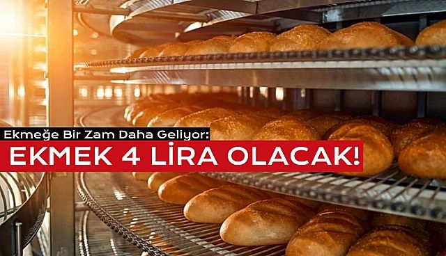 Fırıncılar Ekmeğin 4 Lira Olması İçin Ankara'ya Yürüyor!