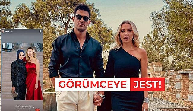 Hadise'den Müstakbel Görümcesine Jest