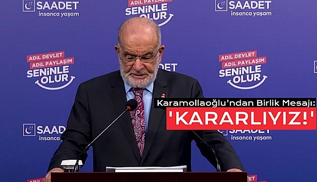 Karamollaoğlu: 'Mutabakatımız Devam Edecek!