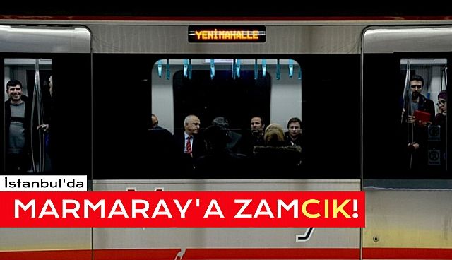 Marmaray'a da Zam Geldi!