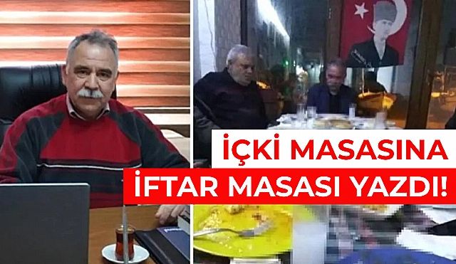 Ramazan'da İçki Masası Paylaşan CHP'li Parti Üyesi İstifa Etti!