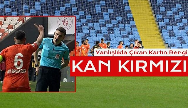 Reşat Onur Çoşkunsesten Yanlışlıkla Kırmızı Kart!