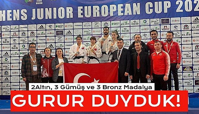 Türkiye, Gençler Avrupa Judo Kupası'nda İkinci Oldu